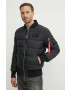 Alpha Industries geacă MA-1 ZH Back Print Puffer FD barbati culoarea negru de iarna 118107.03-black - Pled.ro