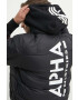 Alpha Industries geacă MA-1 ZH Back Print Puffer FD barbati culoarea negru de iarna 118107.03-black - Pled.ro