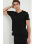 Alpha Industries tricou din bumbac Basic T-Shirt Foil Print culoarea negru cu imprimeu 100501FP.365-BlackGold - Pled.ro