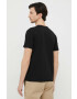 Alpha Industries tricou din bumbac Basic T-Shirt Foil Print culoarea negru cu imprimeu 100501FP.583-BlackGold - Pled.ro