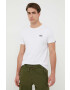 Alpha Industries tricou din bumbac Basic T Small Logo culoarea alb cu imprimeu 188505.09-White - Pled.ro