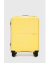 American Tourister valiza culoarea galben - Pled.ro