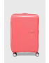 American Tourister valiză culoarea roz - Pled.ro