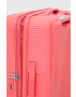 American Tourister valiză culoarea roz - Pled.ro