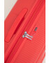 American Tourister valiza culoarea rosu - Pled.ro