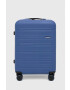 American Tourister valiza culoarea albastru marin - Pled.ro