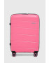 American Tourister valiza culoarea roz - Pled.ro