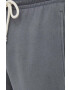 American Vintage pantaloni de trening culoarea portocaliu neted - Pled.ro