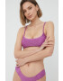 Answear Lab culoarea violet cupa usor rigidizata - Pled.ro