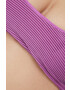 Answear Lab culoarea violet cupa usor rigidizata - Pled.ro