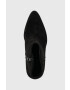 Answear Lab botine femei culoarea negru cu toc drept - Pled.ro