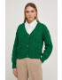 Answear Lab cardigan femei culoarea verde călduros - Pled.ro