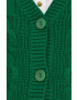 Answear Lab cardigan femei culoarea verde călduros - Pled.ro