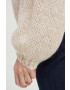 Answear Lab cardigan de lana culoarea bej light - Pled.ro