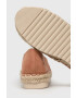 Answear Lab espadrile culoarea portocaliu - Pled.ro