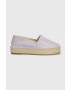 Answear Lab espadrile culoarea violet cu platforma - Pled.ro