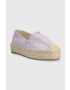 Answear Lab espadrile culoarea violet cu platforma - Pled.ro