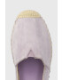 Answear Lab espadrile culoarea violet cu platforma - Pled.ro