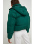 Answear Lab geaca femei culoarea verde de iarna oversize - Pled.ro