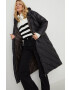 Answear Lab geaca femei culoarea negru de iarna oversize - Pled.ro