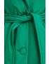 Answear Lab geaca femei culoarea verde de tranzitie oversize - Pled.ro