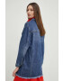 Answear Lab geaca jeans femei de tranzitie oversize - Pled.ro