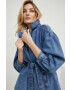 Answear Lab geaca jeans femei de tranzitie oversize - Pled.ro