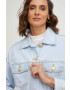 Answear Lab geaca jeans femei de tranzitie oversize - Pled.ro