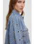 Answear Lab geaca jeans femei de tranzitie oversize - Pled.ro