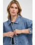 Answear Lab geaca jeans Premium Jeans femei de tranzitie oversize - Pled.ro