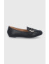 Answear Lab mocasini femei culoarea negru cu toc plat - Pled.ro