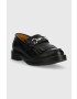 Answear Lab mocasini femei culoarea negru cu toc plat - Pled.ro