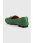 Answear Lab mocasini femei culoarea verde cu toc plat - Pled.ro