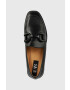 Answear Lab mocasini femei culoarea negru cu toc plat - Pled.ro