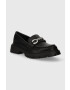 Answear Lab mocasini femei culoarea negru cu toc plat - Pled.ro