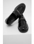 Answear Lab mocasini x colecția limitată SISTERHOOD femei culoarea negru cu toc plat - Pled.ro