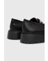 Answear Lab mocasini femei culoarea negru cu toc plat - Pled.ro