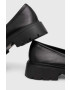 Answear Lab mocasini femei culoarea negru cu toc plat - Pled.ro