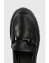 Answear Lab mocasini femei culoarea negru cu platforma - Pled.ro