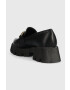 Answear Lab mocasini femei culoarea negru cu toc plat - Pled.ro