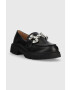 Answear Lab mocasini femei culoarea negru cu platforma - Pled.ro