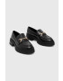 Answear Lab mocasini femei culoarea negru cu toc plat - Pled.ro