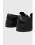 Answear Lab mocasini femei culoarea negru cu toc plat - Pled.ro