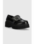 Answear Lab mocasini femei culoarea negru cu platforma - Pled.ro