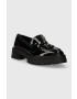 Answear Lab mocasini femei culoarea negru cu toc plat - Pled.ro