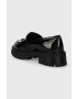 Answear Lab mocasini femei culoarea negru cu toc plat - Pled.ro