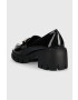 Answear Lab mocasini femei culoarea negru cu platforma - Pled.ro