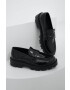 Answear Lab mocasini femei culoarea negru cu platforma - Pled.ro