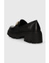 Answear Lab mocasini femei culoarea negru cu platforma - Pled.ro