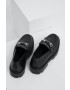 Answear Lab mocasini femei culoarea negru cu platforma - Pled.ro